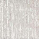 8' x 11' Pink Abstract Washable Non Skid Area Rug